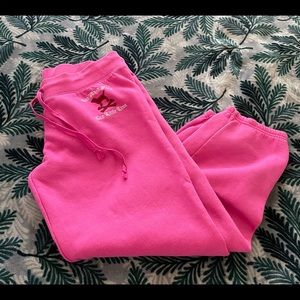 Victoria secret cropped pants.